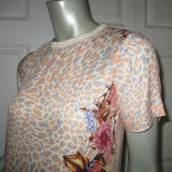 HALE BOB Pink Mixed Pattern Short Sleeve Tee - Picture 4 of 6
